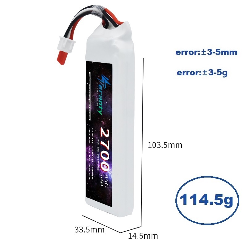 1/3PCS 2S 7.4V Lipo Battery 27 - Rc Hobby Airplanes 评论和价格