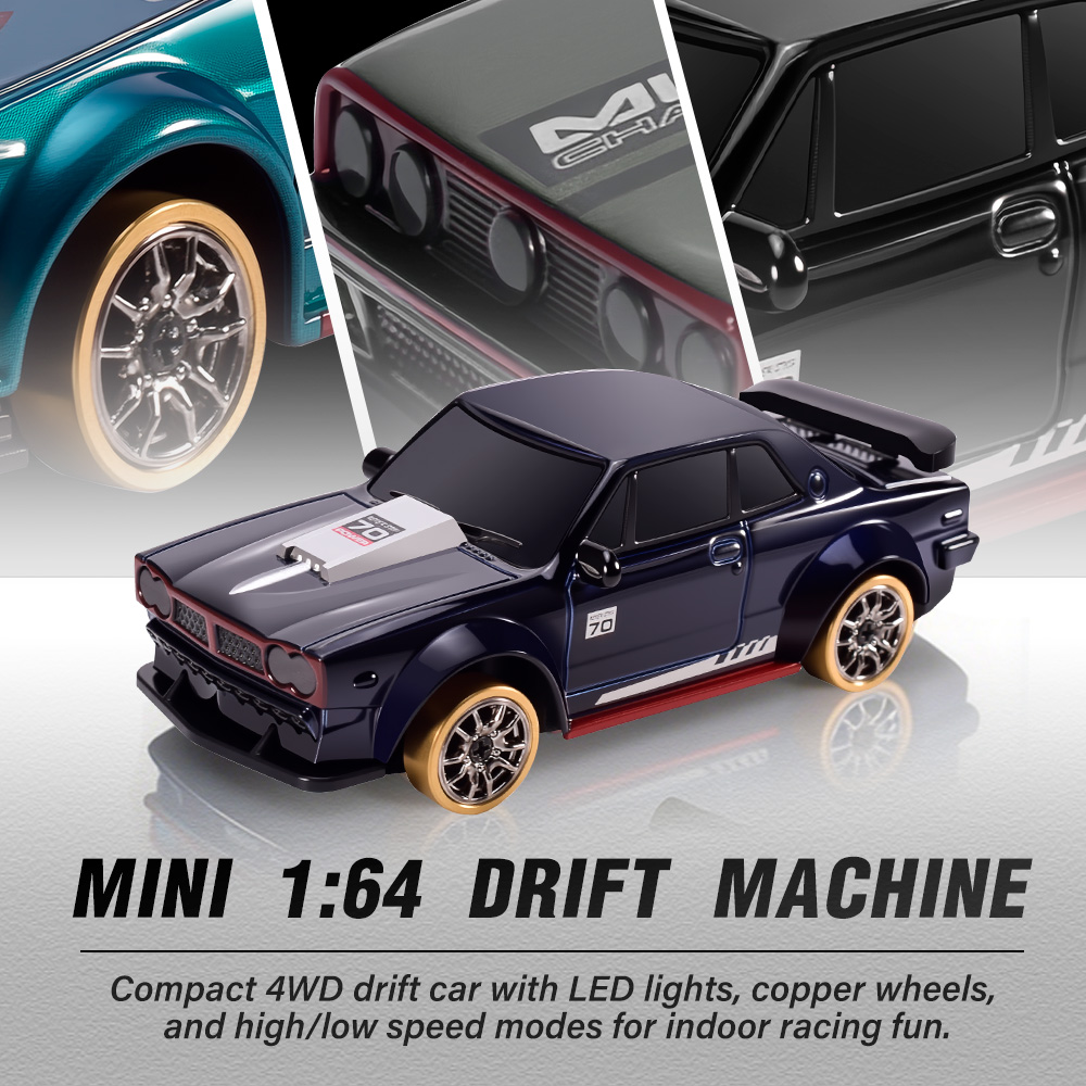 9IMOD 1/64 RC Drift Car 2.4G 4 - Rc Hobby Nook 评论和价格
