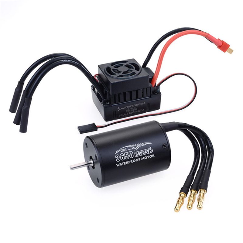 A49K-Waterproof Brushless Moto - Esc Waterproof 60A 评论和价格