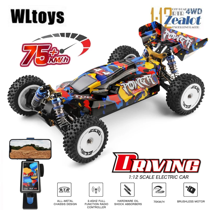WLtoys 124017 124007 75KM/H  R - Rc Hobby Nook 评论和价格