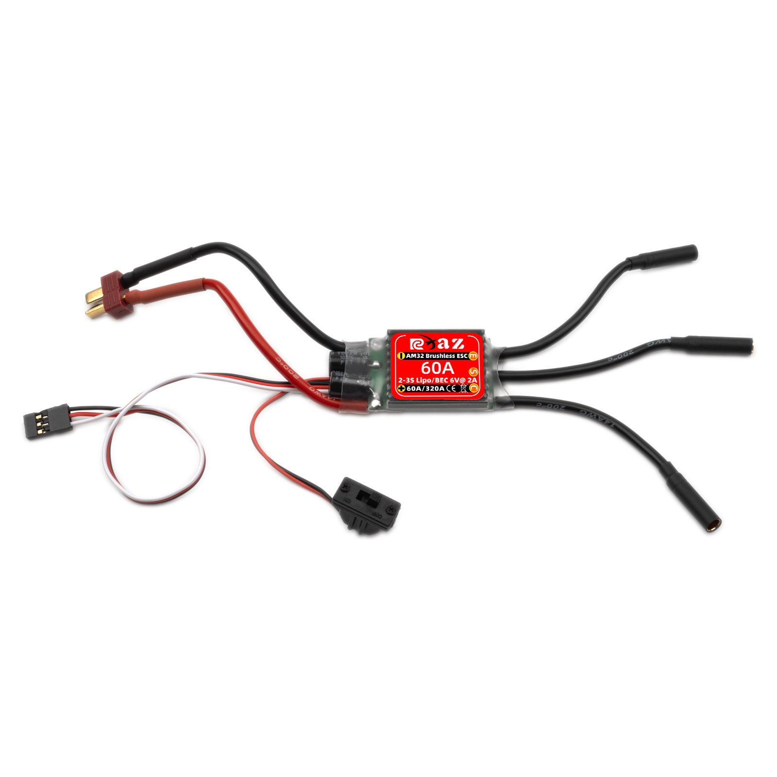 RCXAZ AM32 60A Brushless ESC E - Esc Waterproof 60A 评论和价格