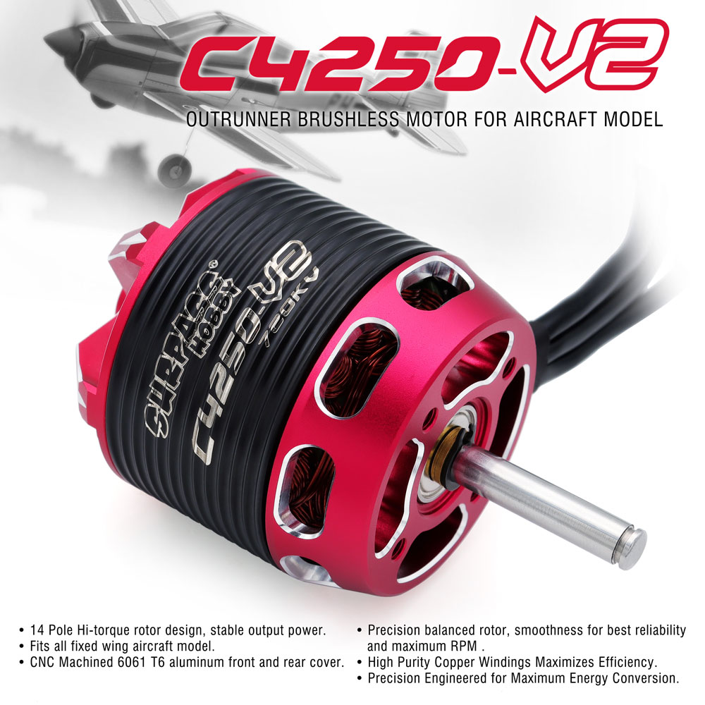 SURPASS HOBBY C4240 750KV/850K - Rc Hobby Grade 评论和价格
