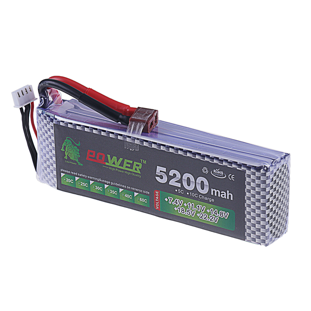 3S Lipo Battery 11.1V 5200mah  - Rc Hobby Airplanes 评论和价格